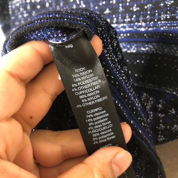 White House Black Market Long Sleeve Sweater Dress - Picture 9 of 11